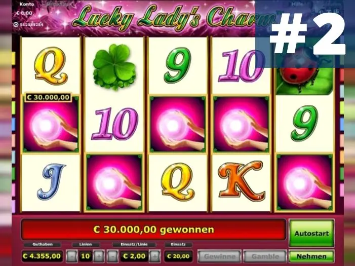 Lucky Ladys Charm Mega Big Win