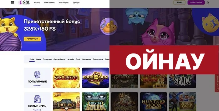 Cat Casino айнасы